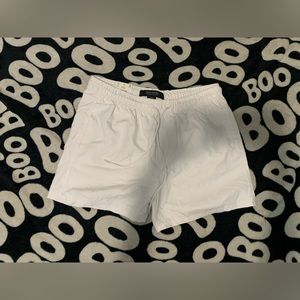 White and Black COTTON ON Swim Shorts